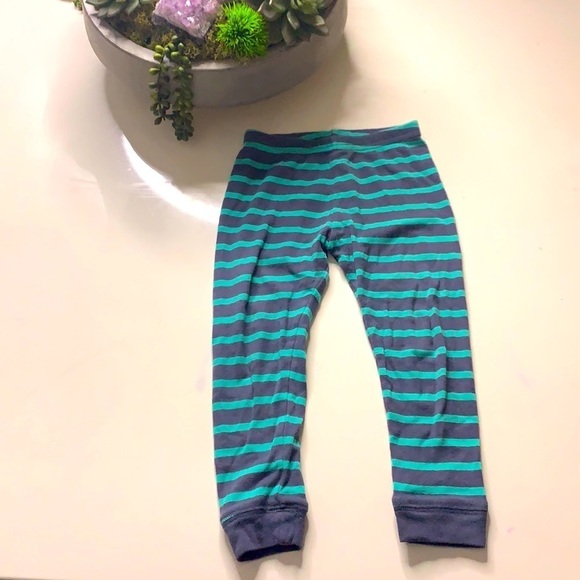 Just one you Carter’s Toddler 3T gray teal stripe Legging Pants - Picture 1 of 5